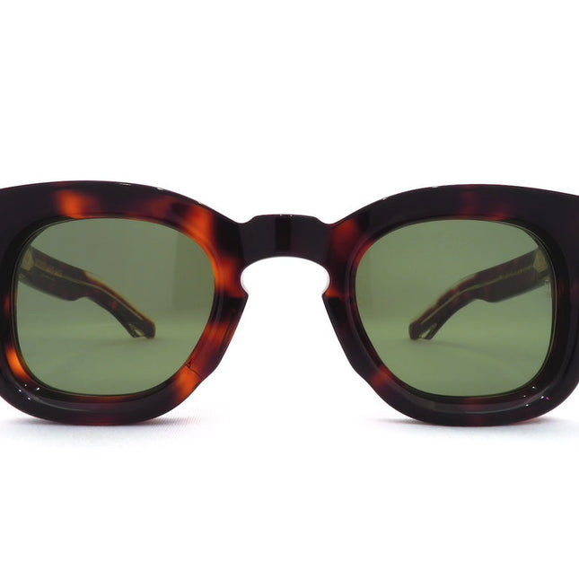 SQUARE SUNGLASSES 617107 IN BROWN MIXD RED HAVANA ACETATE