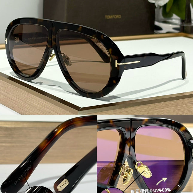 TOM FORD AVIATOR SUNGLASSES IN ACETATE 946592