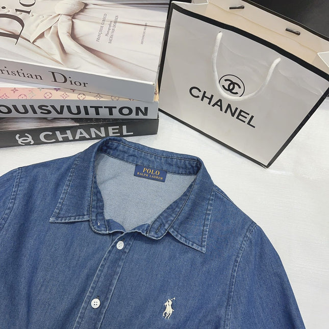 RALPH LAUREN 25S DENIM SHIRT 295