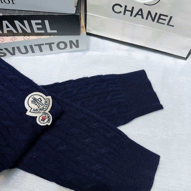 MONCLER 25S LONG-SLEEVE CREWNECK SWEATER 380