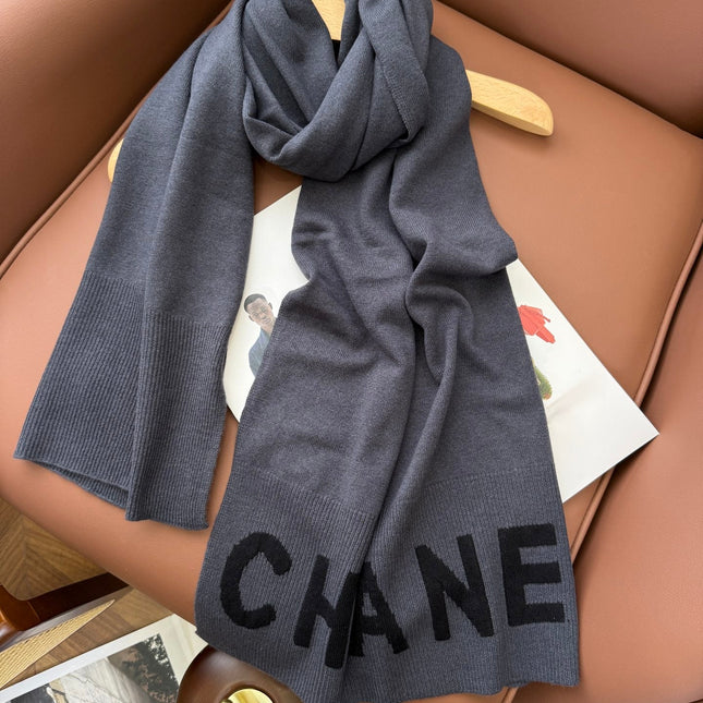 CHANEL 25S SCARF 170 CM IN CASHMERE 943080