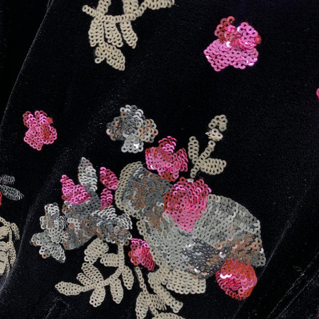 YSL 25S VELVET SEQUIN JACKET STYLE 191