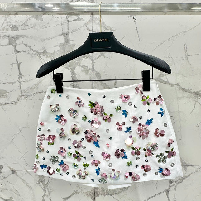 VALENTINO 26S PATTERNED CULOTTES 1223