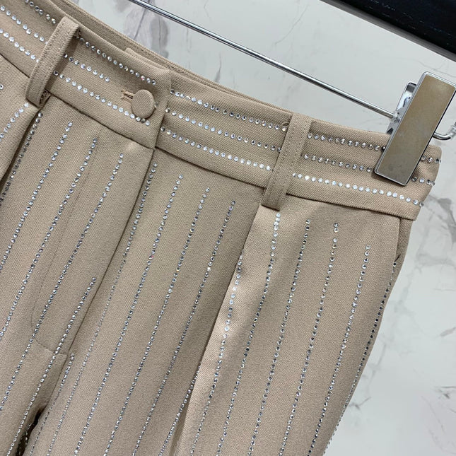 YSL 25S RHINESTONE SUIT SET STYLE 162