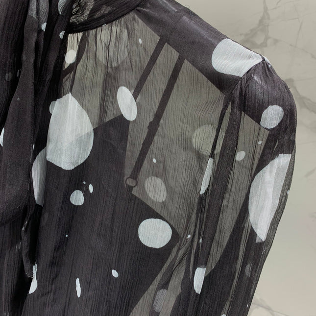 YSL 25S POLKA DOT SHIRT STYLE 212
