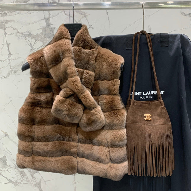 YSL 25S FUR VEST STYLE 224