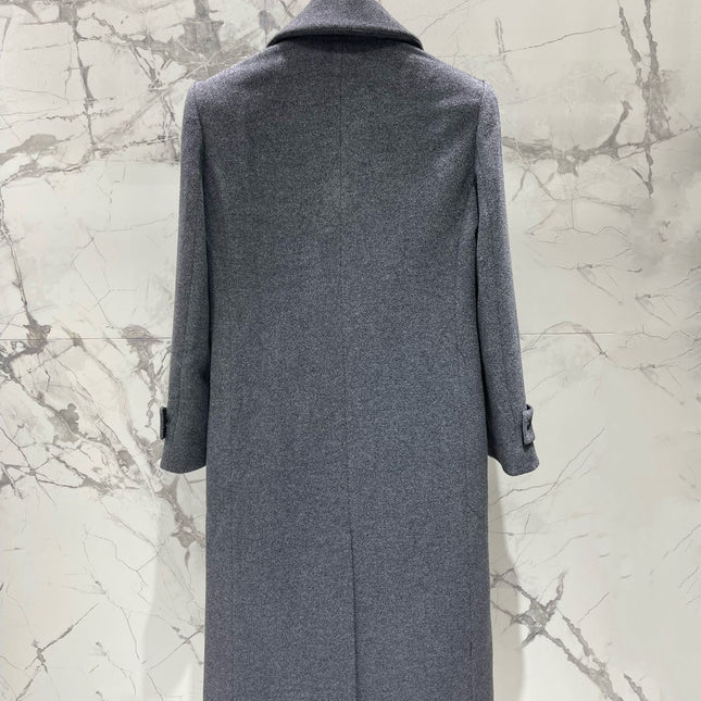 YSL 25S LONG CASHMERE COAT STYLE 32