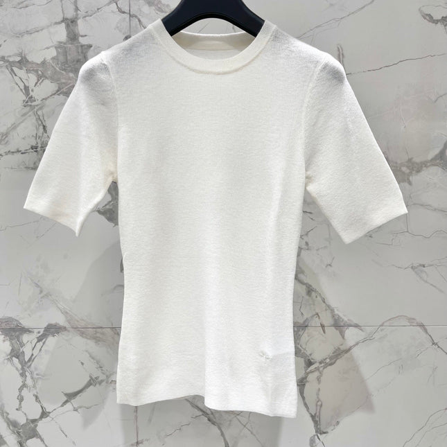 DIOR 26S SHORT-SLEEVE KNIT T-SHIRT 907