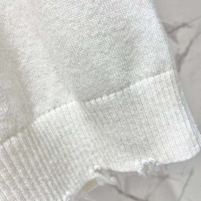 CHANEL 26S SHORT-SLEEVE KNIT TOP 957