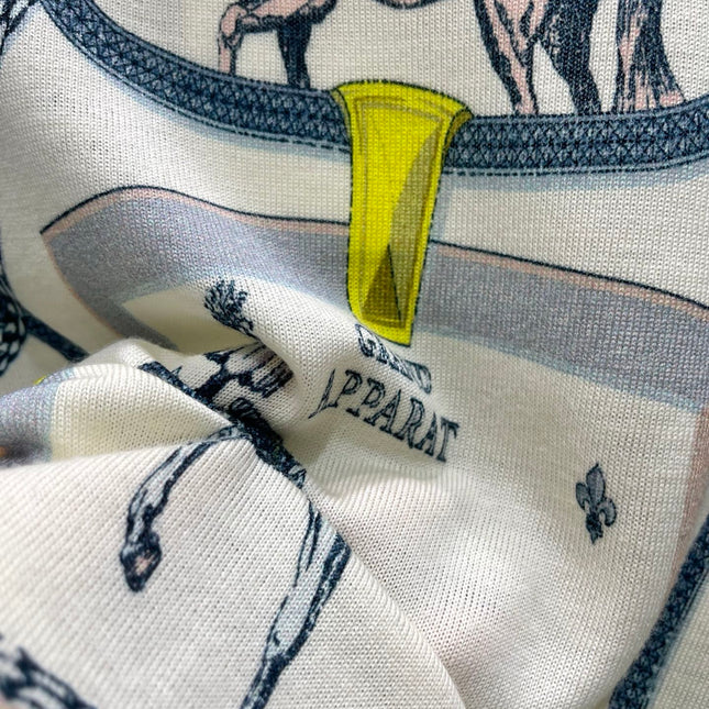 HERMES 26S SHORT SLEEVED KNIT TOP 532