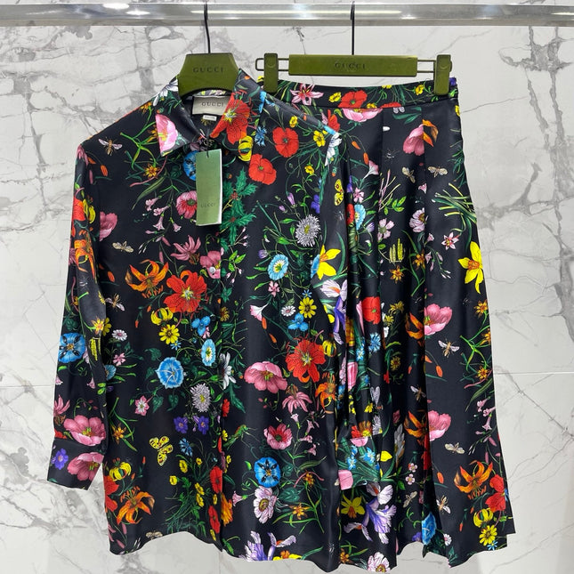 GUCCI 26S PRINTED SKIRT 79