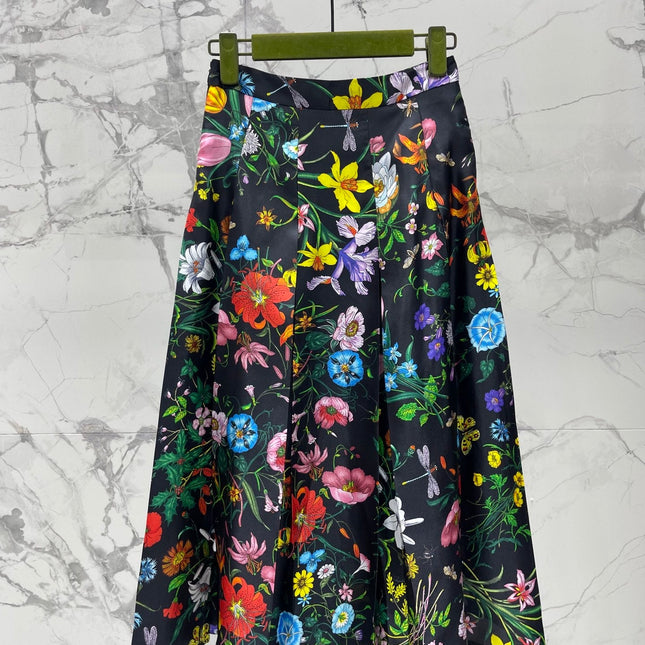 GUCCI 26S PRINTED SKIRT 79