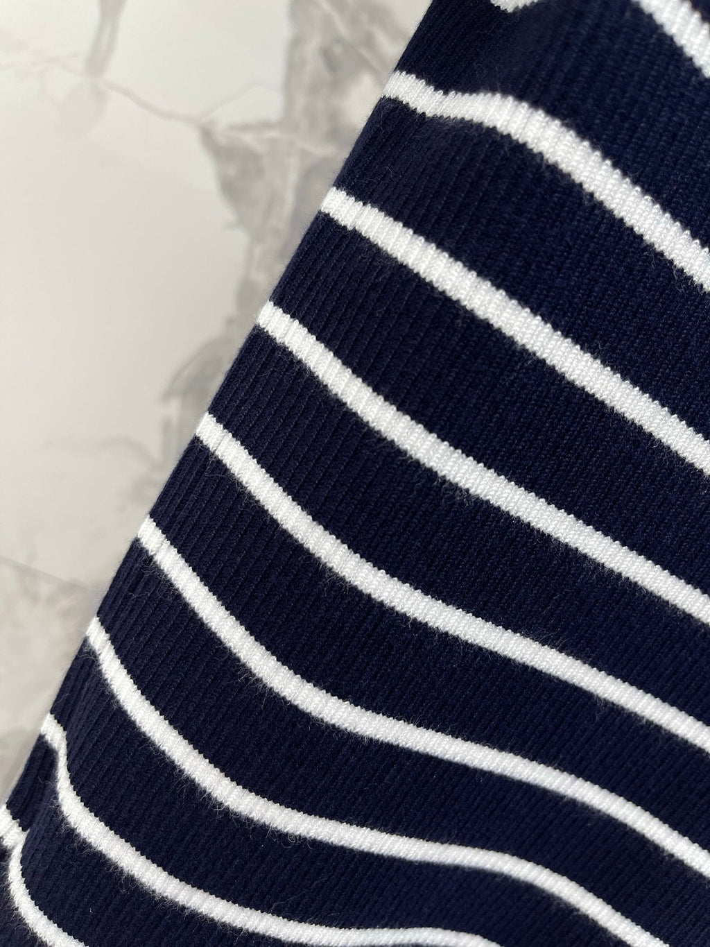 CELINE 26S STRIPED SHORT-SLEEVE POLO SHIRT 489