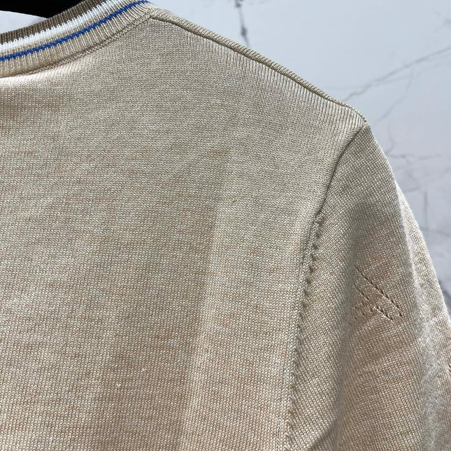 CHANEL 26S SHORT-SLEEVED KNIT SHIRT STYLE 1163