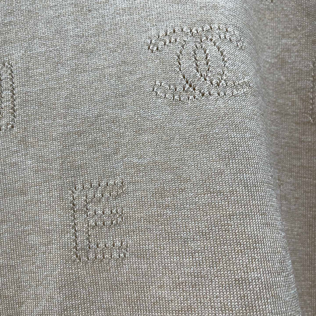 CHANEL 26S SHORT-SLEEVED KNIT SHIRT STYLE 1163