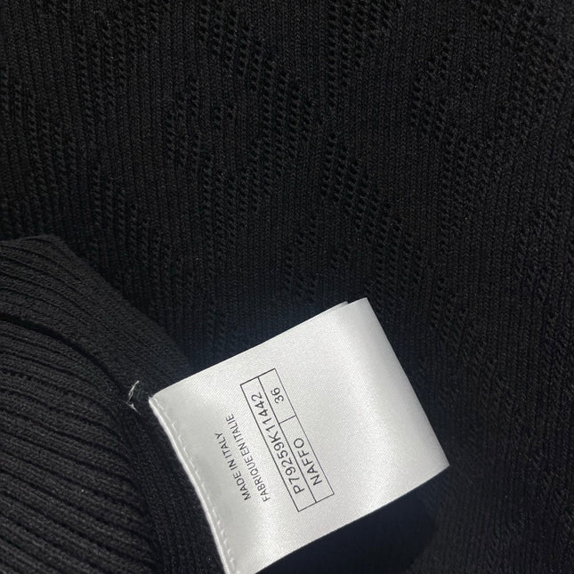 CHANEL 26S SHORT-SLEEVE KNIT POLO STYLE 1176