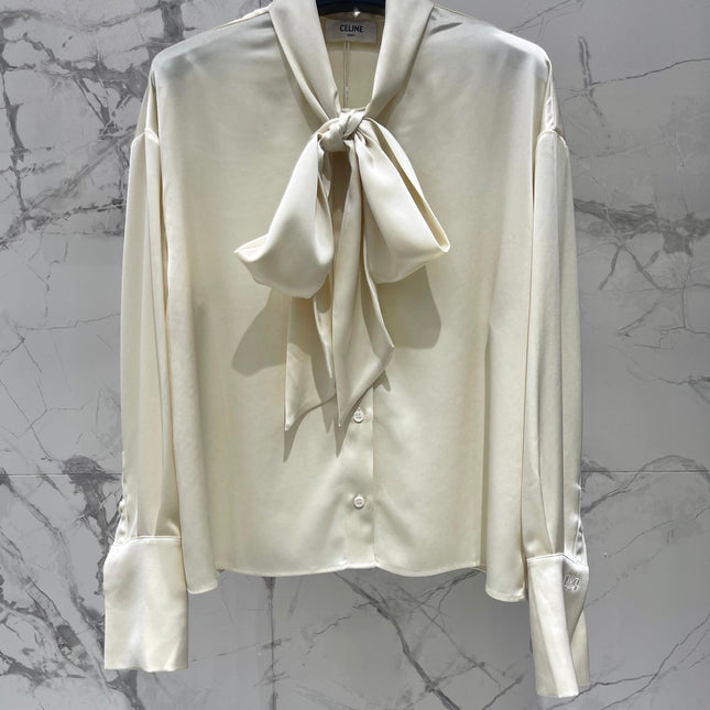 CELINE 26S BOW-TIE SHIRT 467