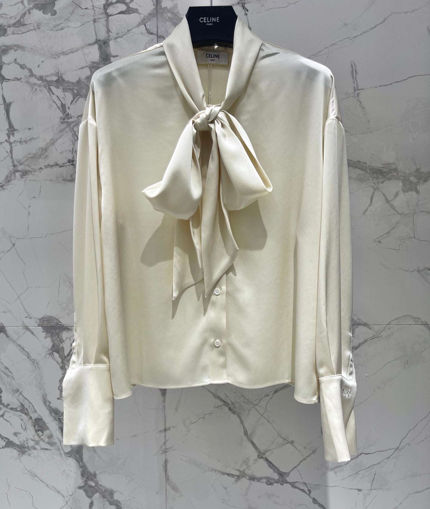 CELINE 26S BOW-TIE SHIRT 467