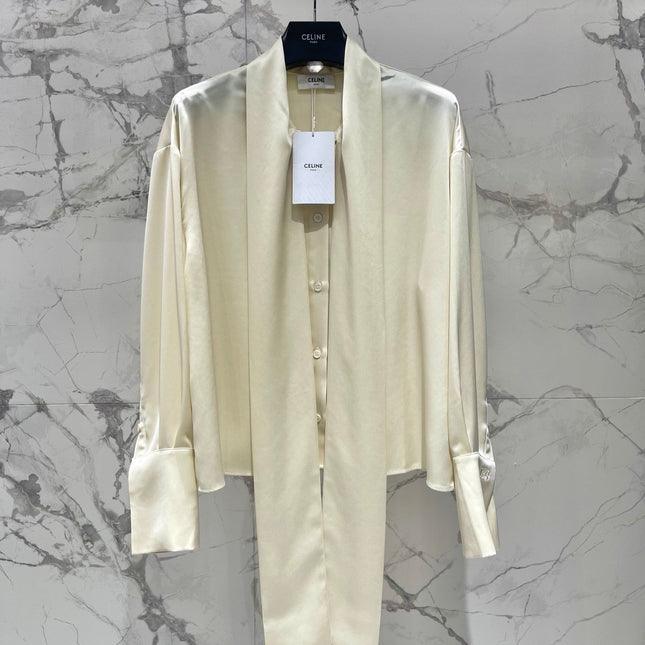 CELINE 26S BOW-TIE SHIRT 467