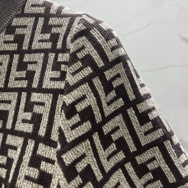 FENDI 26S SHORT-SLEEVE KNIT TOP 360