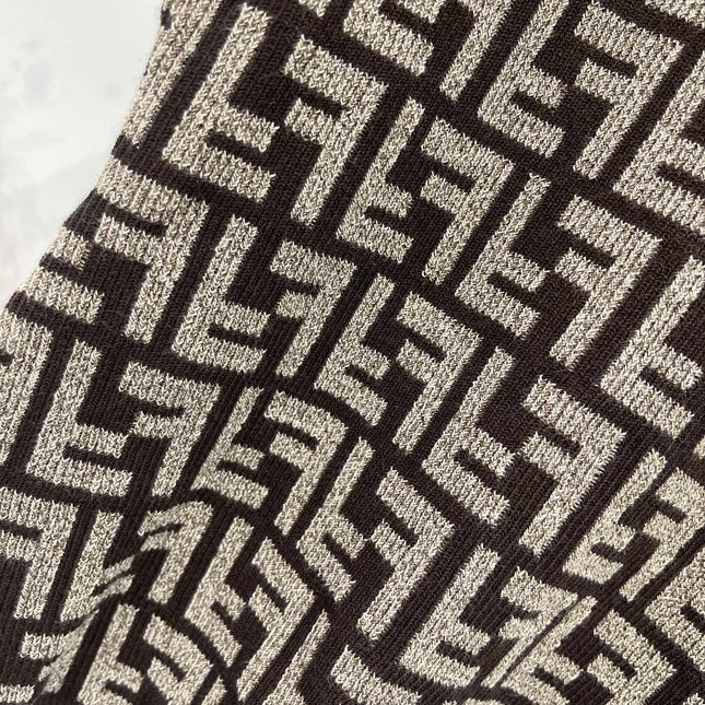 FENDI 26S SHORT-SLEEVE KNIT TOP 360