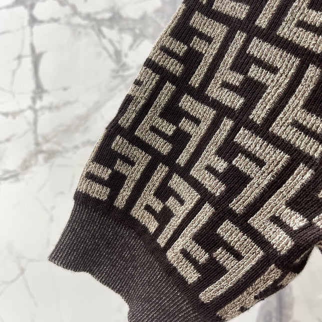 FENDI 26S SHORT-SLEEVE KNIT TOP 360