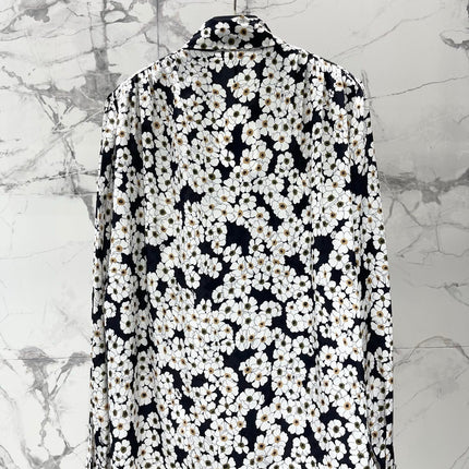 VALENTINO 26S LONG-SLEEVE PRINTED SHIRT 433