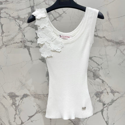 VALENTINO 26S SLEEVELESS KNIT TOP 425
