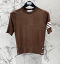 THOM 26S SHORT-SLEEVE KNIT TOP STYLE 224