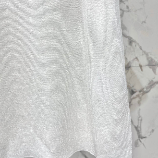 CHANEL 26S SHORT-SLEEVE KNIT TOP 1320