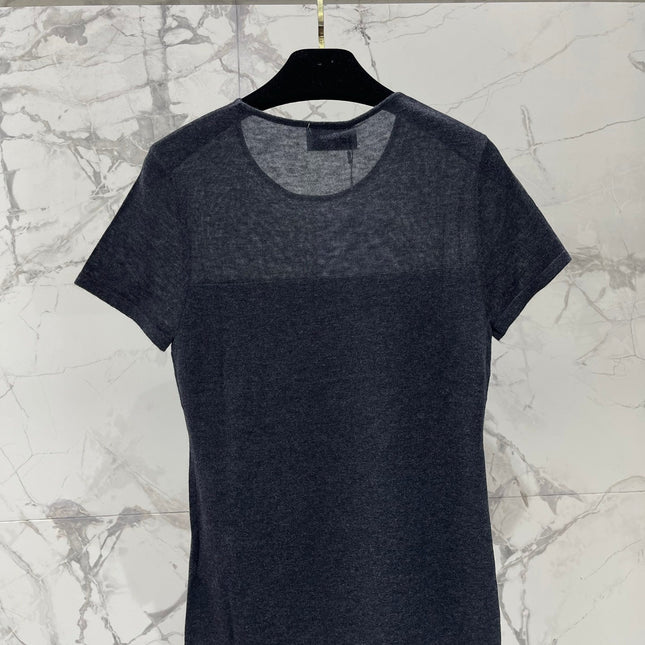 CHANEL 26S SHORT-SLEEVE KNIT TOP 1319