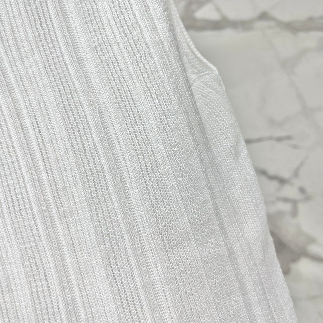 CHANEL 26S SLEEVELESS KNIT TOP 1318