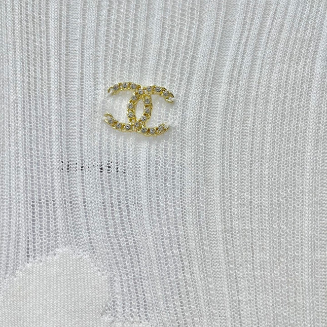 CHANEL 26S SLEEVELESS KNIT TOP 1318