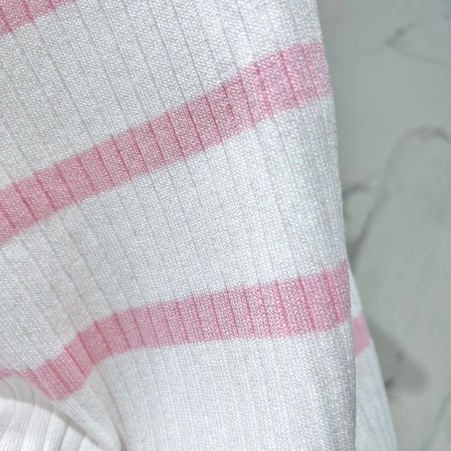 DIOR 26S SHORT-SLEEVE KNIT SWEATER 1329