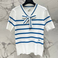 DIOR 26S SHORT-SLEEVE KNIT SWEATER 1328