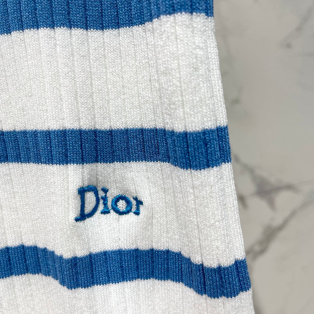 DIOR 26S SHORT-SLEEVE KNIT SWEATER 1328