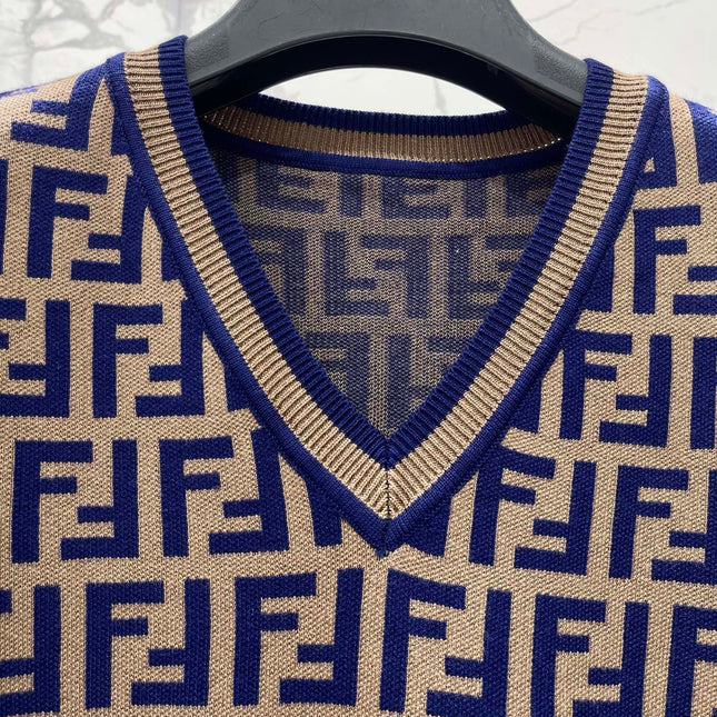 FENDI 26S SHORT-SLEEVE KNIT TOP 285