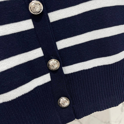 VALENTINO 26S SLEEVELESS KNIT CARDIGAN 376