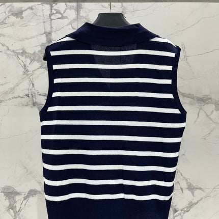 VALENTINO 26S SLEEVELESS KNIT CARDIGAN 376