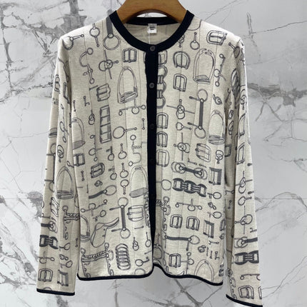 HERMES 26S KNIT CARDIGAN 624