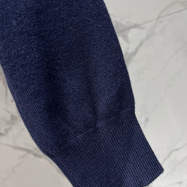 VALENTINO 26S LONG-SLEEVE KNIT POLO SHIRT 354