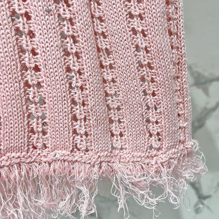 VALENTINO 26S SHORT-SLEEVE KNIT CARDIGAN 351