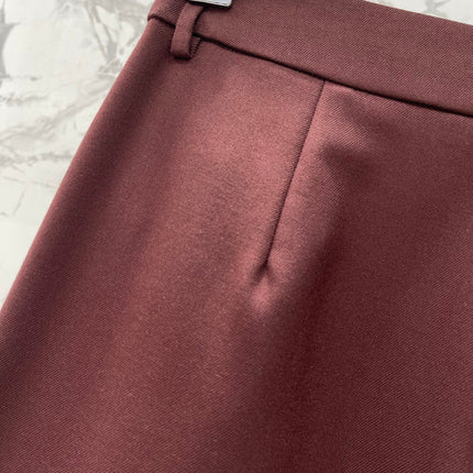 YSL 26S STRAIGHT-LEG TAILORED TROUSERS 462