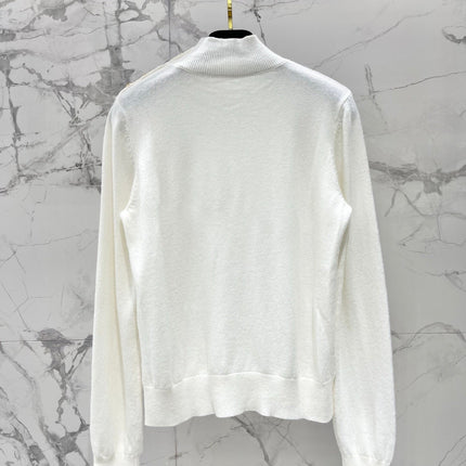 CHANEL 26S NECK KNIT SWEATER 1550