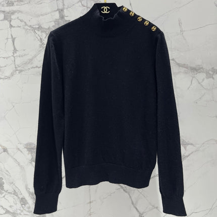 CHANEL 26S NECK KNIT SWEATER 1549