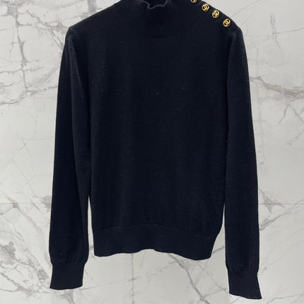 CHANEL 26S NECK KNIT SWEATER 1549