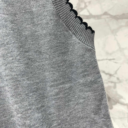 MIUMIU 26S SLEEVELESS KNIT TOP 1435