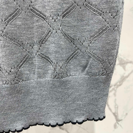 MIUMIU 26S SLEEVELESS KNIT TOP 1435