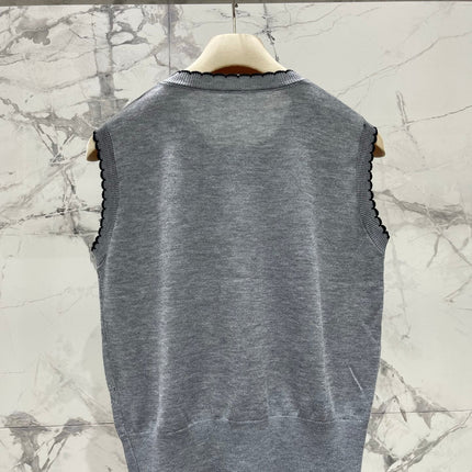 MIUMIU 26S SLEEVELESS KNIT TOP 1435