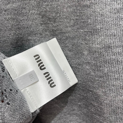 MIUMIU 26S KNIT CARDIGAN 1433